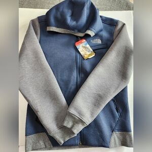 Northface zip swaetshirt mens size s